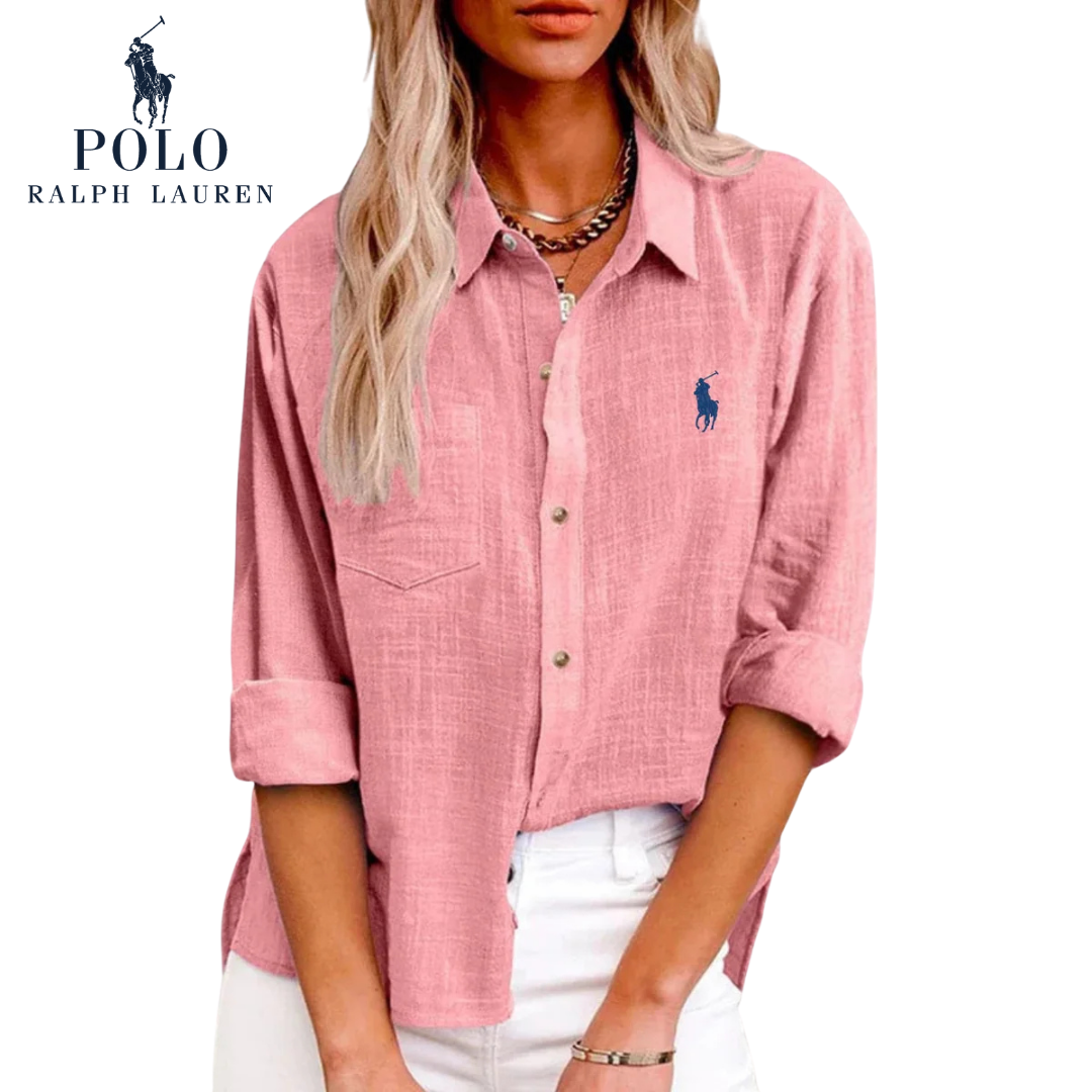 Camicia in cotone traspirante