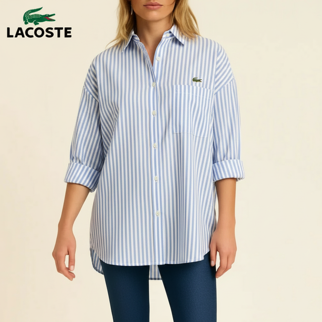Camicia in cotone traspirante